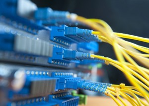 salle de serveur communication et réseau internet